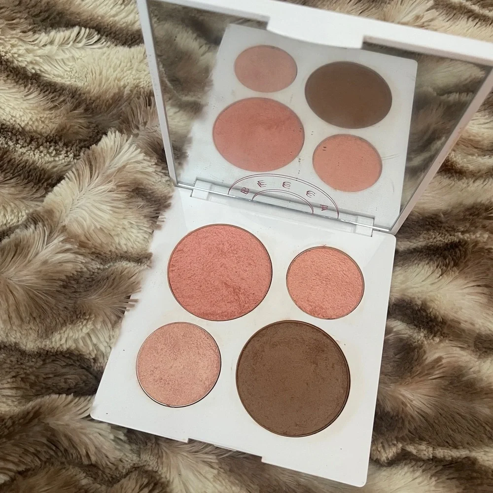 Becca Sunsetter Face Palette Bronze Highlight Blush